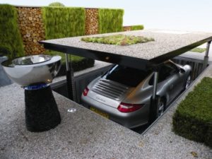 podzemní parkování
